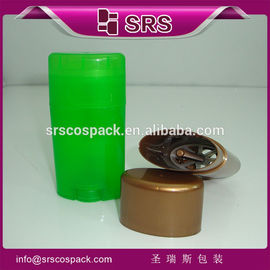 embalagem D042-15 ml recipiente de plástico de 50 ml 75 ml de desodorante