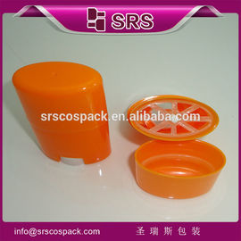 srs, por grosso, de forma oval, cosmético, pp vazio, 15 ml, 50 ml, 75 ml, recipiente com bastão de desodorante