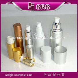 Embalagem Shengruisi TL020-15ml garrafa de loção de alumínio de 20ml 30ml 50ml