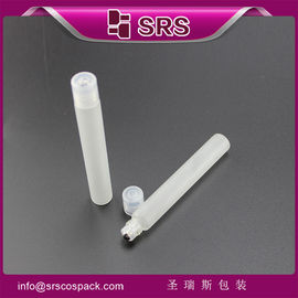 SRS fornecedor da China óleo essencial de gelo garrafa de vidro vazia de 10 ml com rolo sobre o tipo de vedação