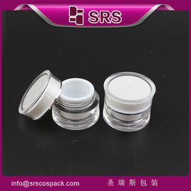 J092 5g 10g 15g 30g 50g frasco acrílico cosmético de forma especial