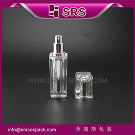 L054 15 ml 30 ml 50 ml 100 ml frasco de loção de forma quadrada