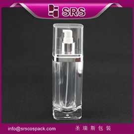 L051 15ml 30ml 60ml 120ml bomba de loção de garrafa limpa
