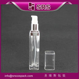 Sucare forma L051 15 ml 30 ml 60 ml 120 ml garrafa de sabão para as mãos de plástico transparente
