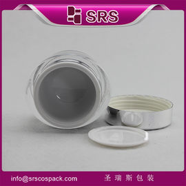 SRS PACKAGING frasco redondo acrílico cosmético de alta qualidade J041