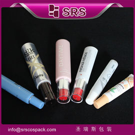 recipiente cosmético 15 ml 30 ml 40 ml 45 ml amostra gratuita para embalagem de tubo