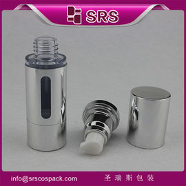 garrafa de plástico de bomba sem ar de 15 ml 30 m 50 ml