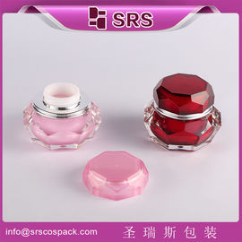 J061 frasco de diamante cosmético de novo desenho 50 g
