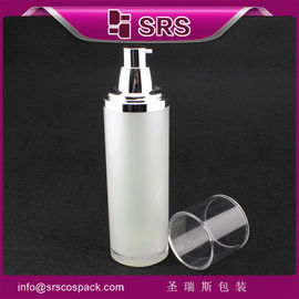 A023 garrafa de bomba sem ar de 15 ml, 30 ml, 50 ml e 100 ml fabricante, garrafa de cristal cosmético
