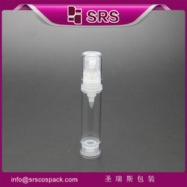 Fabricante de garrafas de bomba sem ar transparentes de 5 ml e 10 ml