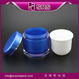 J020 200 g frasco cosmético acrílico de grande tamanho