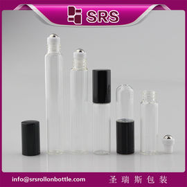 Rolo de vidro de perfume vazio de 3 ml, 5 ml, 8 ml e 10 ml no frasco