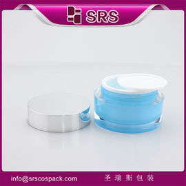 15g 30g 50g frasco cosmético acrílico creme para olhos vazios, máscara facial