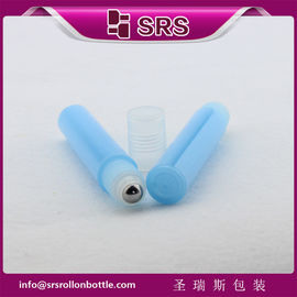 RPP-15 ml frasco de perfume rol-on tampa de plástico bola de metal