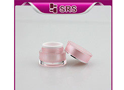 J092 5g mini frasco de creme de luxo forma especial frasco acrílico cosmético promocional