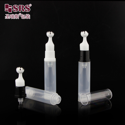 5 ml 10 ml 12 ml 15 ml PCR de plástico reciclado recarregável soro de rolos sem ar PP Roll On Bottle
