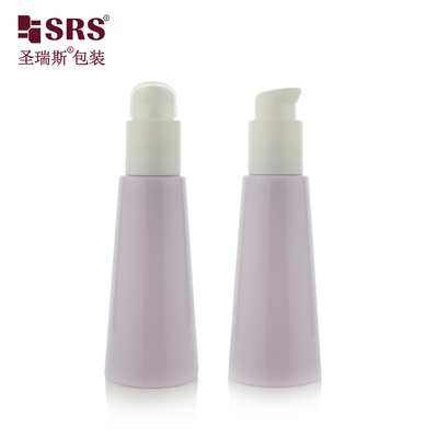 4 oz 120 ml PET vazio Gel de lavagem corporal bomba de garrafa de plástico garrafas de chuveiro recarregáveis