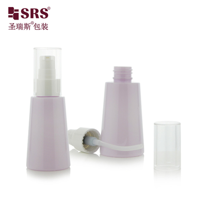 70 ml de Loção de plástico de cor personalizada em forma de cone