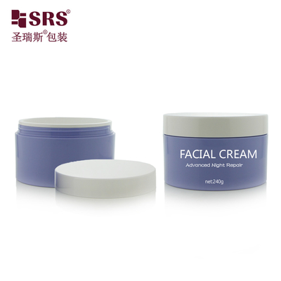 Garrafas de cosméticos pretas transparentes e trocáveis