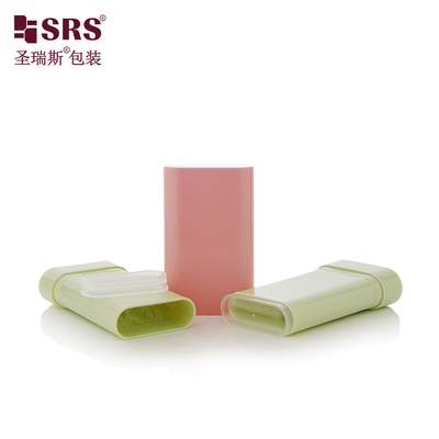 20 ml de protetor solar Balsam embalado garrafa de cor personalizada recipiente de bastão de desodorante