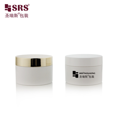Capacidade diferente PCR Eco-friendly Body Butter Container Personalização PET Jarros de plástico