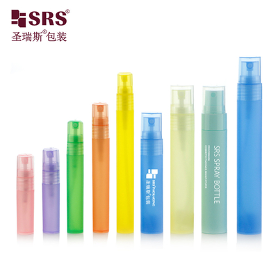Pulseira redonda em forma de caneta PP PCR Material reciclado Fogão fino 10 ml Botão de pulverização