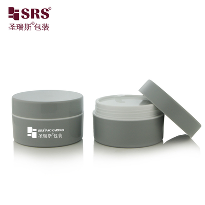 Jarros Eco Friendly Body Scrub Logotipo personalizado Vazio Creme de parede dupla Jarro cosmético congelado