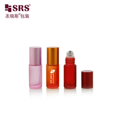 4 ml 8 ml 10 ml Embalagem Cosmética Vazia Óleo Essencial Roller Glass 5 ml Roll On Bottle