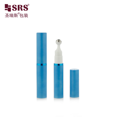 Embalagem Cosmética Vazia Press Style Airless Eye Serum 10 ml Botão Roller Roll On