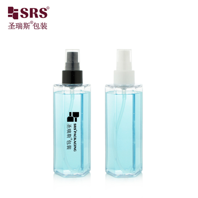150ml de forma única plástico transparente de injecção de cor personalizada bomba de pulverização PET vazia