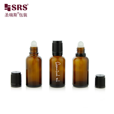 Garrafa de vidro de rolha personalizada Capacidade 5ml 10ml 15ml 20ml 30ml 50ml