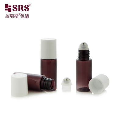 Tamanho de bolso de plástico de cor nua Injeção soprando personalizado cor sólida anti-coceira líquido de 15 ml frasco de rolo