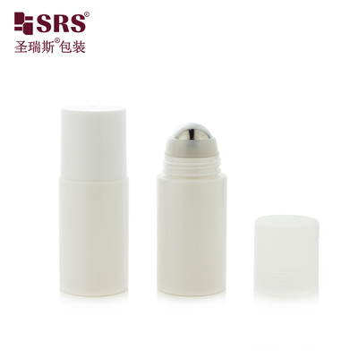 50ml 60ml 90ml PET Vazio Elegante Esferas de Roller Botões de Óleo Corporal de Plástico Roll On