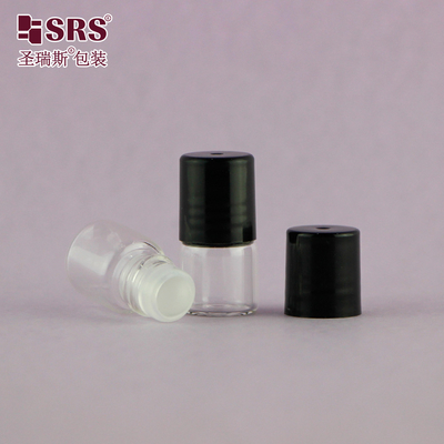 BLP-1ML Sem vazamento Amostra de Perfume Rolo em frasco de recipiente de vidro para Armazenamento Chic