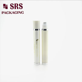 10 ml de rolo branco de luxo vibratório em frasco de massagem com soro vazio