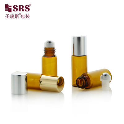 BLP-3ML Óleo essencial de vidro rolante de garrafa para perfume sem vazamento Embalagem personalizada