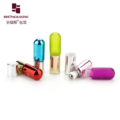 BLP-3ML Personalização conveniente tubo de vidro de rolo na garrafa para aplicação controlada Óleo essencial fórmula de massagem