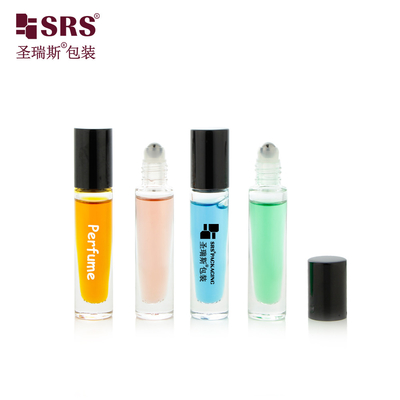 GB1-5ML Tamanho de viagem Carinhosos bolso redondo Rolo de vidro curto na garrafa Para embalagens cosméticas de óleo de unhas