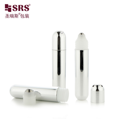 RPPG 25ML Decoração metalizada Capela de cúpula Botelho de plástico de rolos Desodorante personalizado Sem garrafas de vazamento