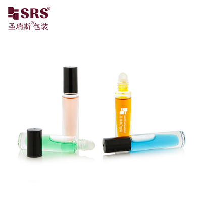 GB1-5ML Aplicador redondo de garrafas de óleo essencial sem vazamento de alta qualidade com tampa de plástico