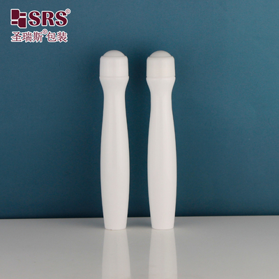 Forma redonda de cintura 15ml Roller Ball Roll on Bolts para massagem com soro ocular