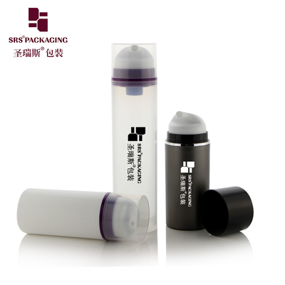 PA602 30ml 50ml 80ml 100ml 120ml 150ml 200ml PP Natural Clear Gloss Surface Matte Finished Disponível Botão de Loção Sem Ar Sem Fugas