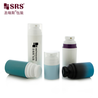 PA603 Injeção Custom Brilhante Cor Verde Branco Roxo Roxo Redondo Loção Sem Ar Com Snap On Pump