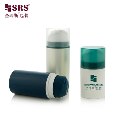 PA604 30ml 50ml 80ml 100ml 120ml 150ml 200ml Personalização Shampoo Fundação Cosmética Embalagem Vaso Flasca sem ar Para produtos de cuidados com a pele Impressão de logotipo