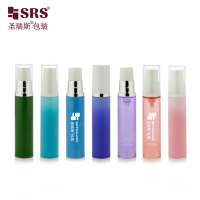 A003 5ml 10ml 12ml 15ml Personalização Impressão Decoração Botão de bomba de plástico sem ar Para soro facial