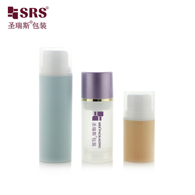 PA203A 15ML 30ML 50ML Bottle de bomba de vácuo para cuidados com a pele com bomba sem ar