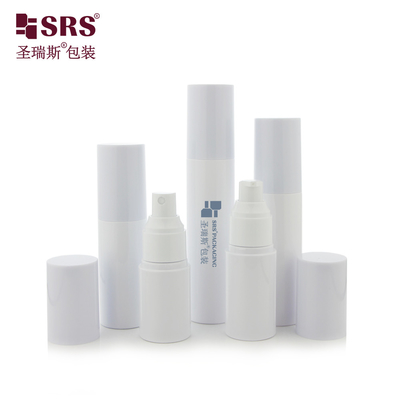 24/410 PET PCR reciclado Bottle de bomba de plástico brilhante transparente transparente com bomba de névoa fina embalagem de toner de perfume