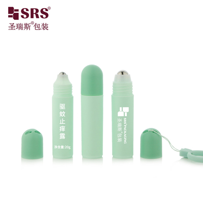RPPF 20ml Injetar Personalizar Cor Matte Cúpula Frosted Cap Com Lanyard Redondo Botelha de parede única