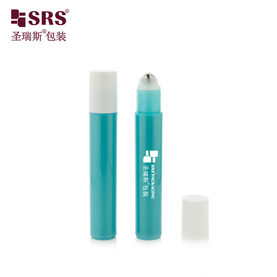 RPP-15ML Matte Finish Brilhante em Mofo PP PCR Eco-friendly Plastic Roller Steel Ball Bottle With PP Screw Cap For Antiperspirant