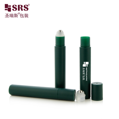 RPP-15ML cilindro redondo injetável congelado acabado rolo em garrafa com 304 bola de aço inoxidável para o soro de essência do cabelo